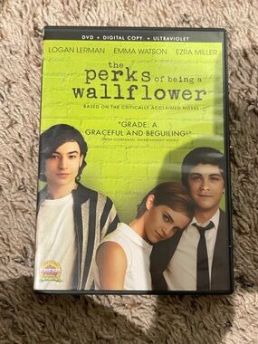 The Perks of Being a Wallflower DVD - Bright Lime Cover